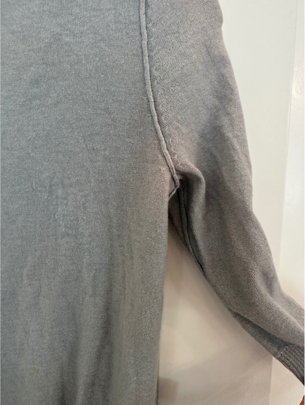 GAP Blue Cashmere Blend Cardigan XS Nearly Vintage 2008 3/4 Sleeve Sweater - Picture 6 of 12